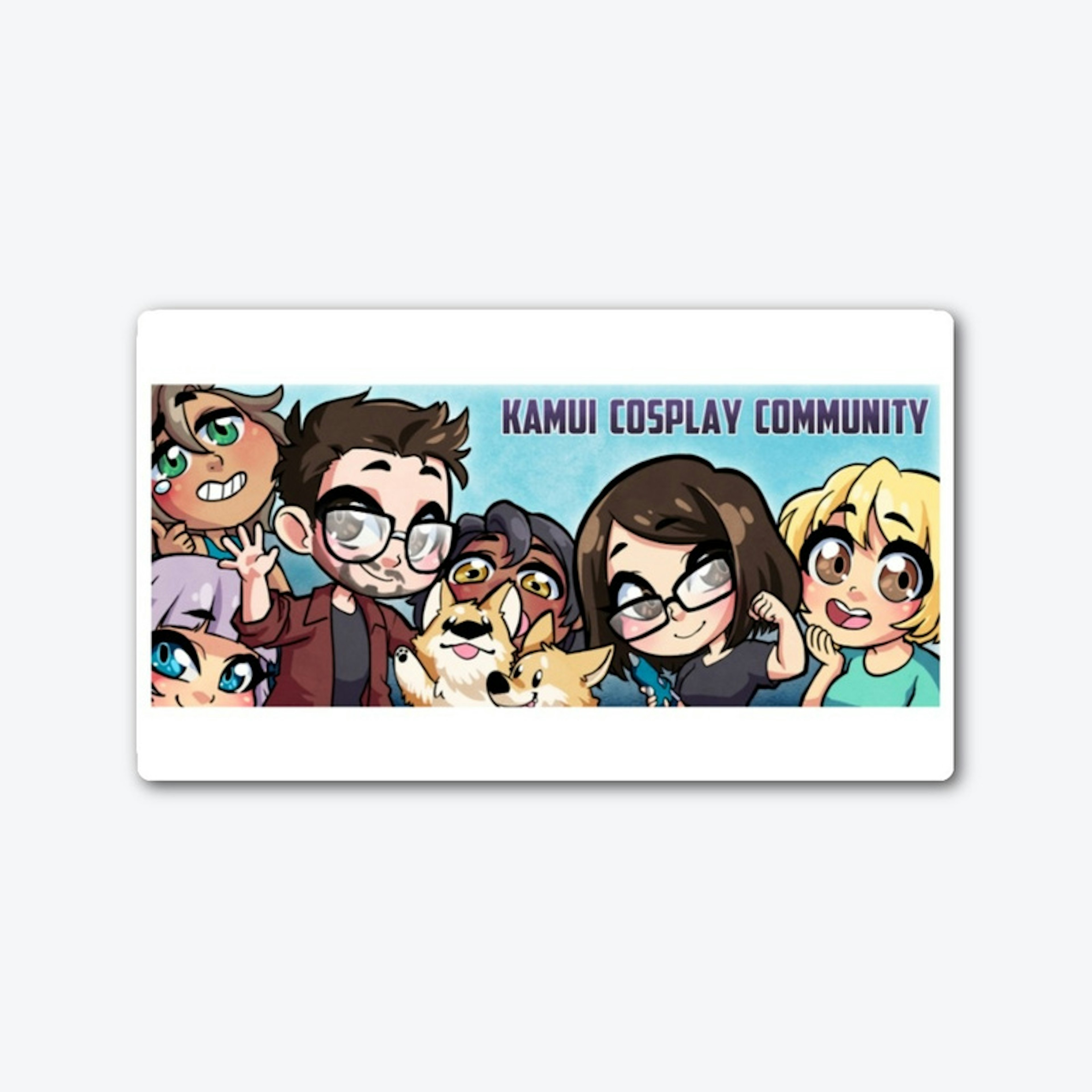 Kamui Cosplay Community Sticker