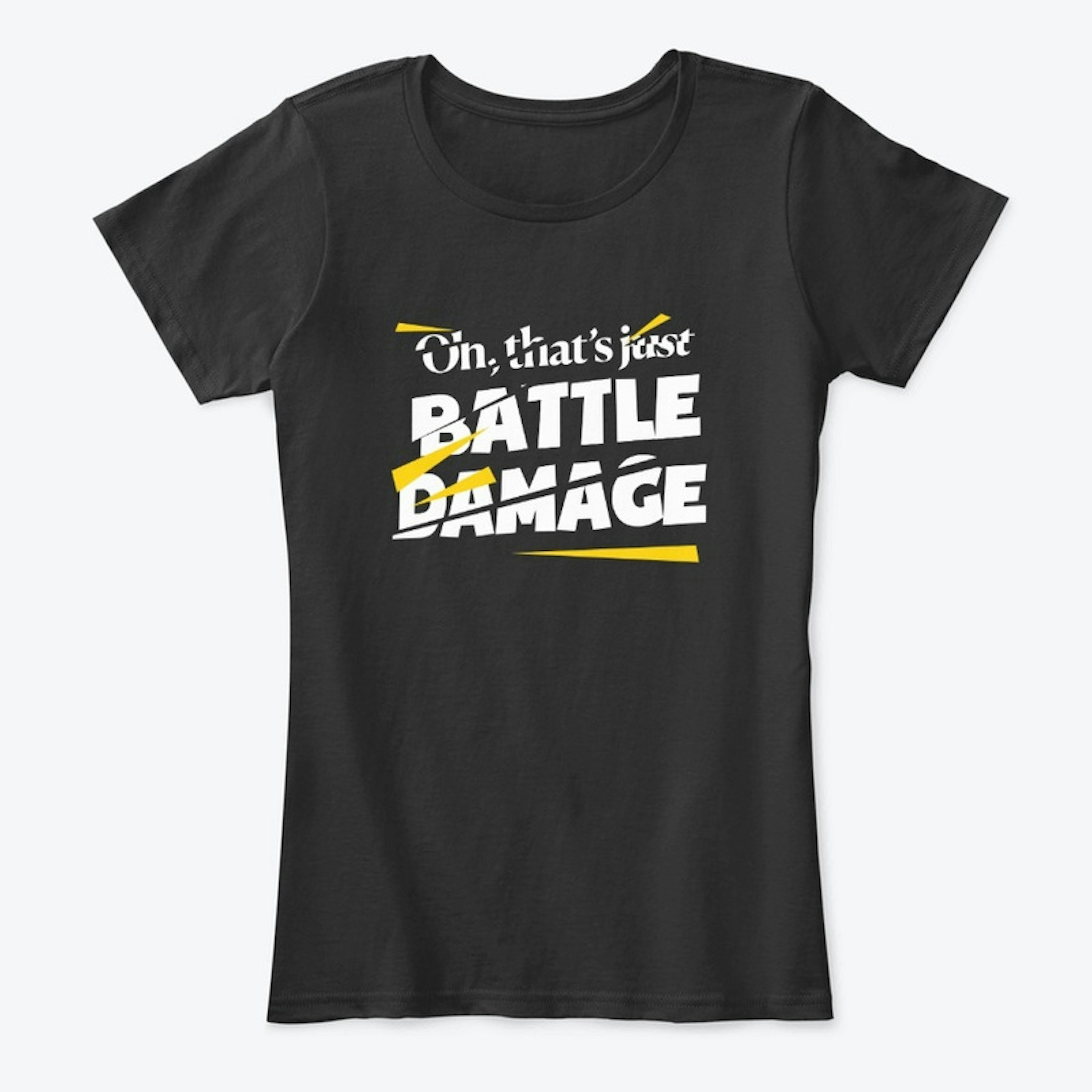Oh it's just battle damage