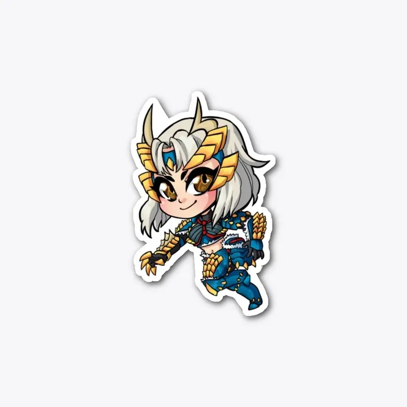 Kamui Zinogre Sticker