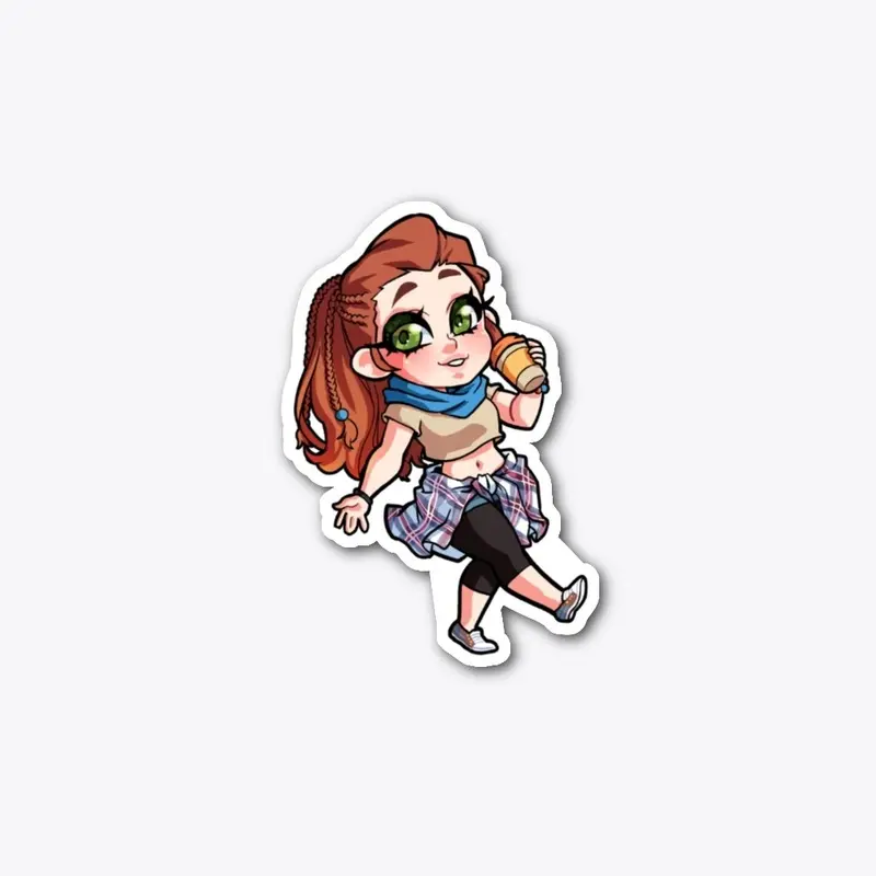 Kamui Hipster Aloy Sticker